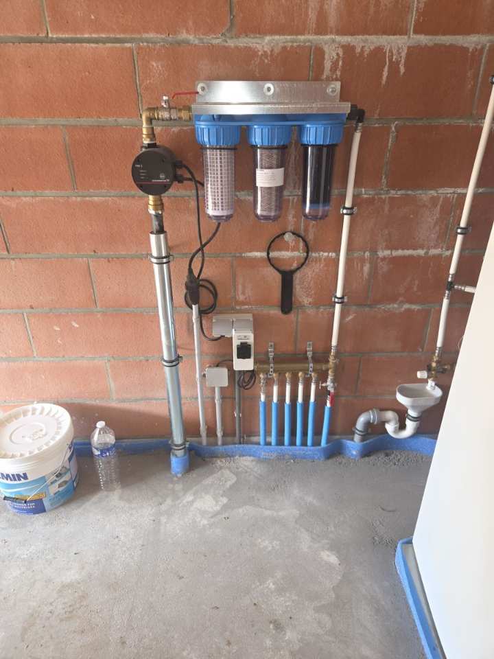 Station de filtration et distribution d’eau